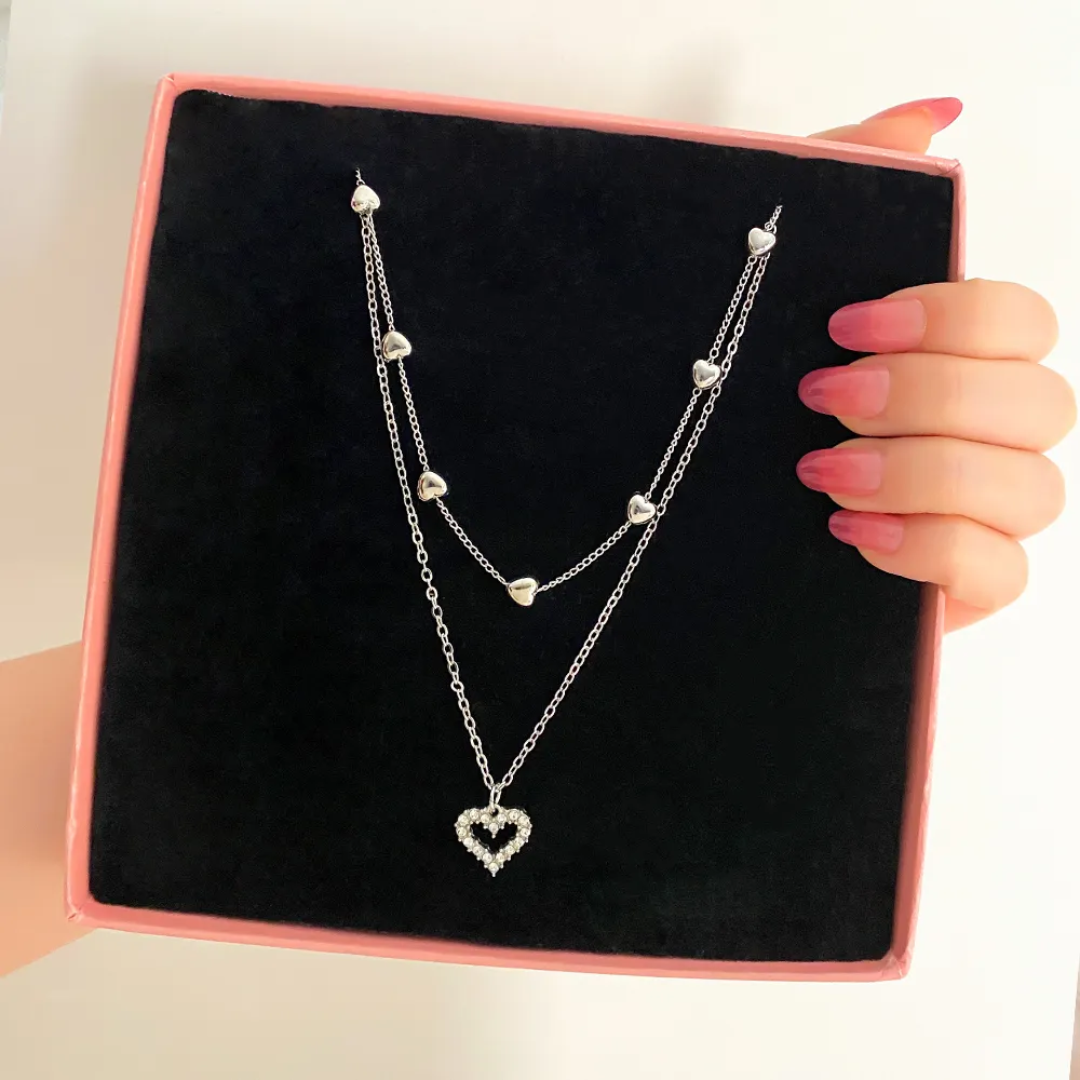 COLLAR DE CORAZONES