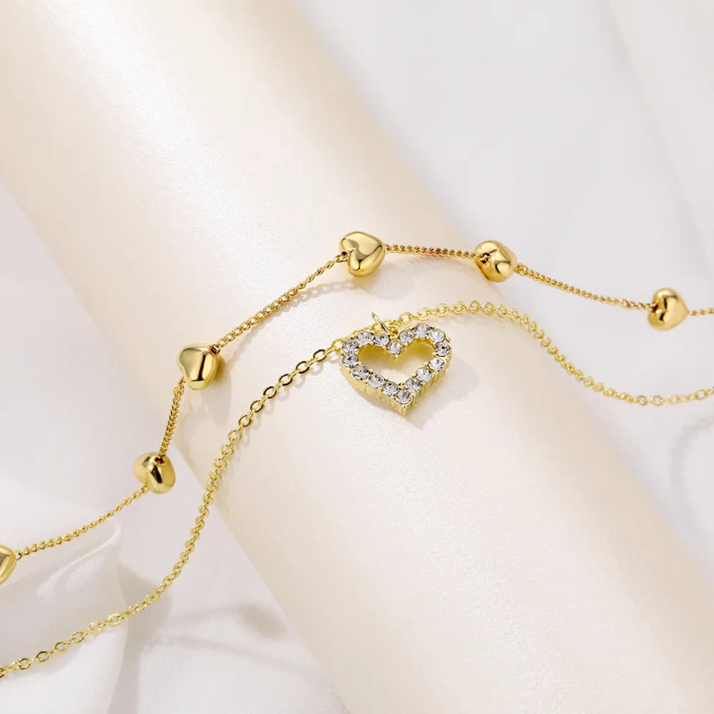 COLLAR DE CORAZONES