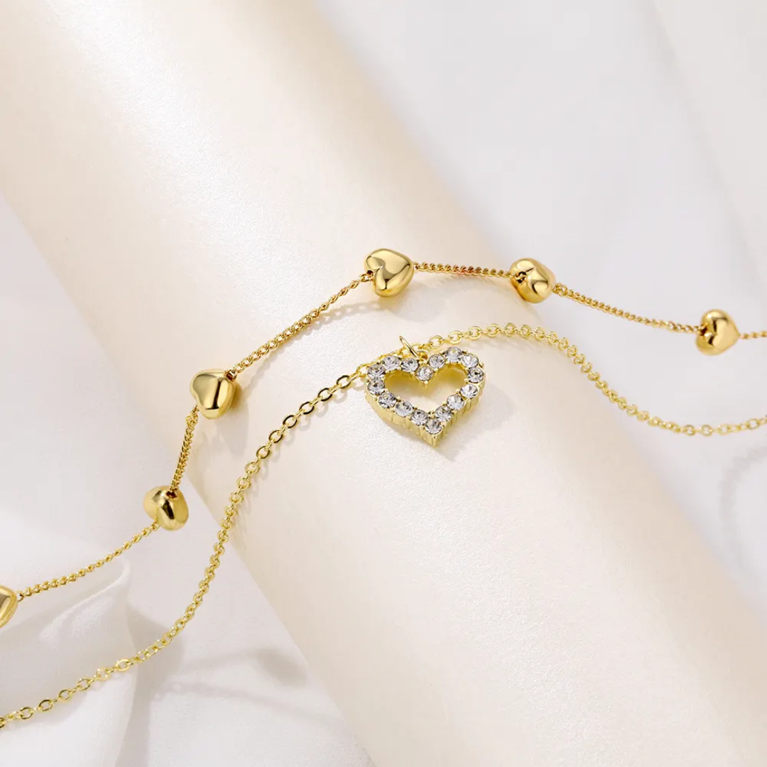 COLLAR DE CORAZONES