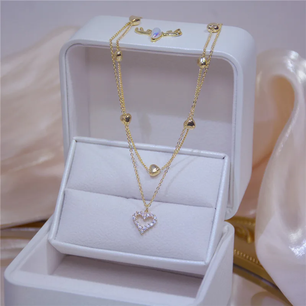 COLLAR DE CORAZONES