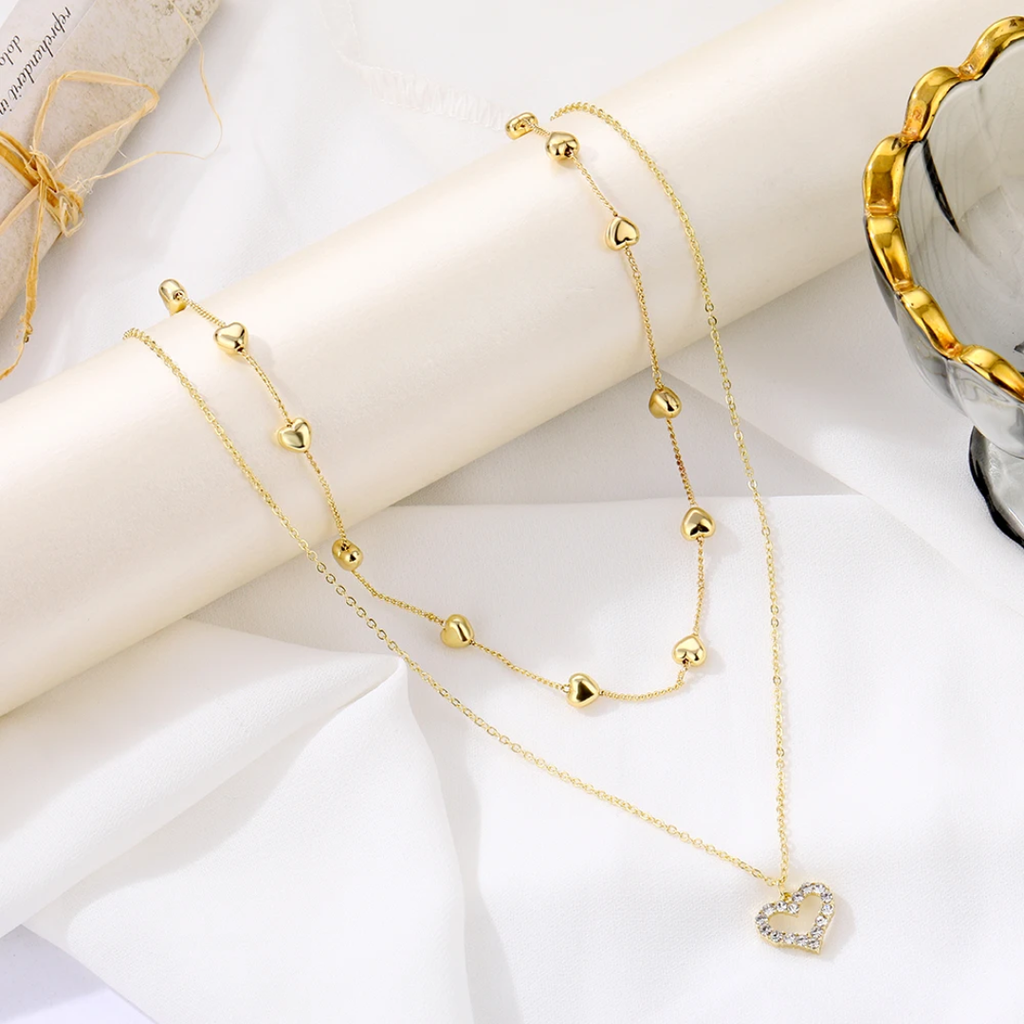 COLLAR DE CORAZONES