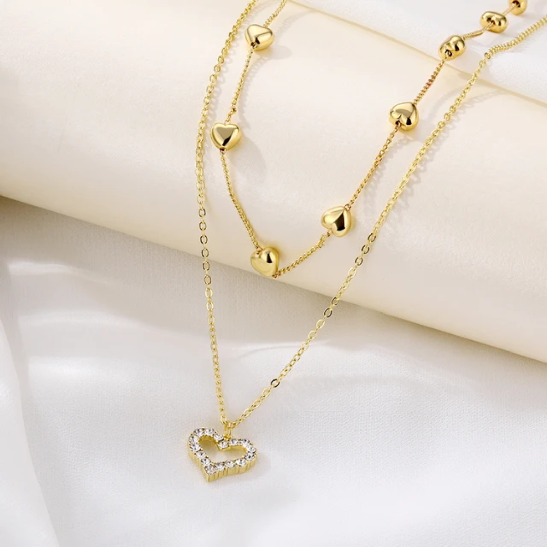 COLLAR DE CORAZONES